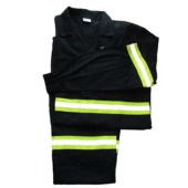 Navy Conti Suit with Reflective Stripes