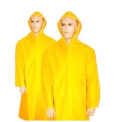 Two Piece Heavy Duty Yellow PVC Rainsuit