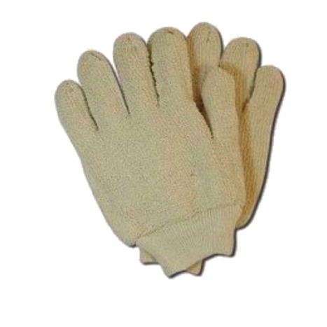 164 Cotton Gloves - Bayaan Terry Towelling Knit Wrist Glove Terry Towelling Knit Wrist