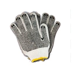 Mass Double Dotted Cotton Crochet Gloves Mass Double Dotted Cotton Crochet Gloves