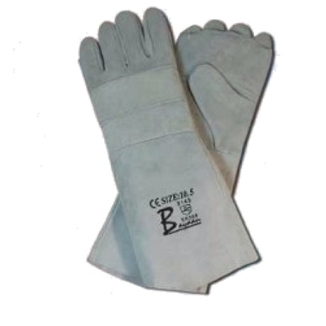 174 Leather Gloves - Bayaan Chrome Apron Palm Elbow Glove Chrome Apron Palm Elbow Glove