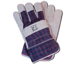 Chrome Candy Stripe Gloves