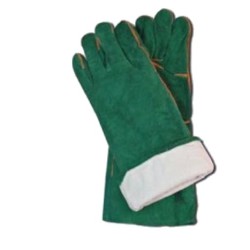 Green Lined Elbow Welding Glove VS02-AH1214