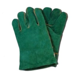 Green Lined Wrist Welding Glove VS02-AH1213