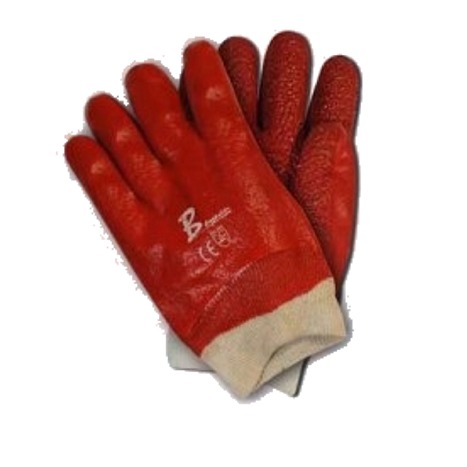 PVC Knit Wrist Terry Palm Extra Heavy Duty Glove PVC Knit Wrist Terry Palm Extra Heavy Duty Glove