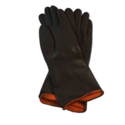 Rubber Elbow Rough Palm Gloves