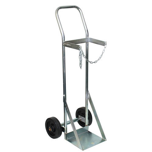 Single Oxygen Bottle Trolley