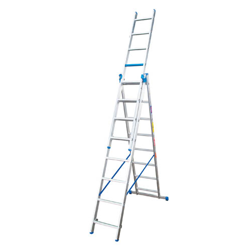 FSE Range - Industrial Duty 5 – In – 1 Step Extension Aluminium Ladder FSE Range - Industrial Duty 5 – In – 1 Step Extension Aluminium Ladder
